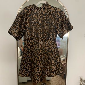 Leopard Mini Dress